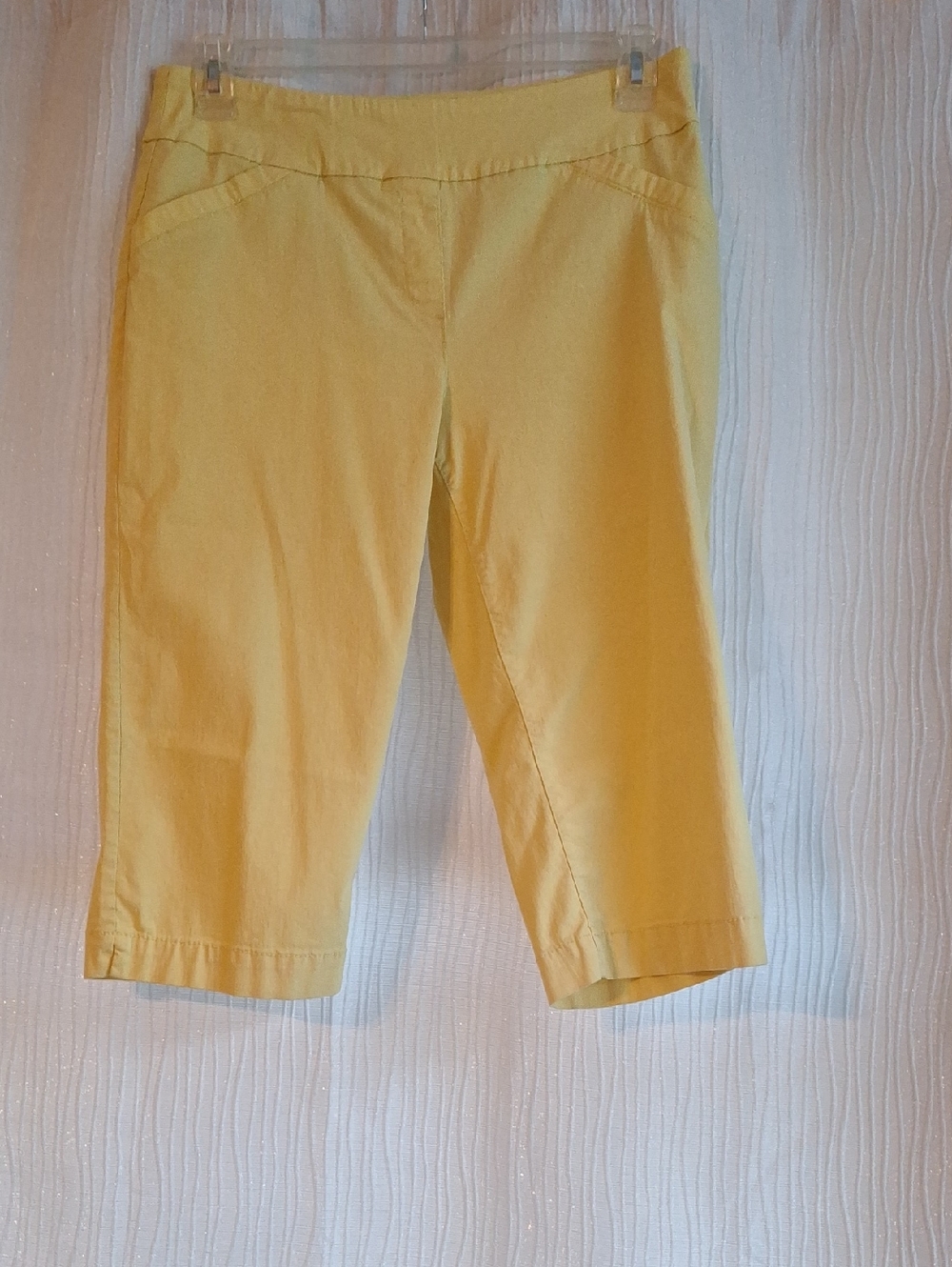 Kim Rogers Yellow Capris